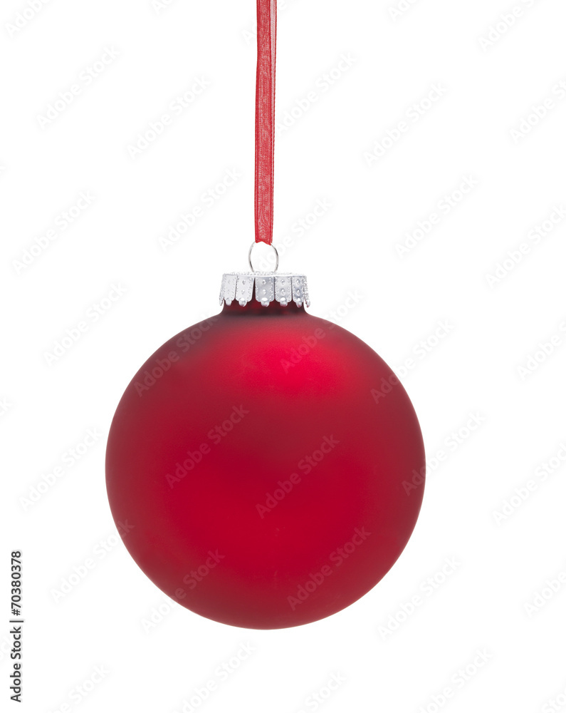 Red Hanging Bauble Red Hanging Bauble
