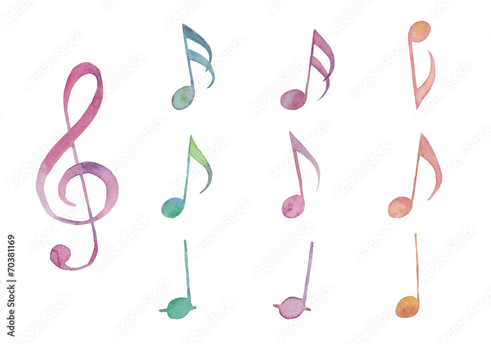 ト音記号と音符のセット Stock イラスト Adobe Stock ト音記号と音符のセット Stock イラスト Adobe Stock