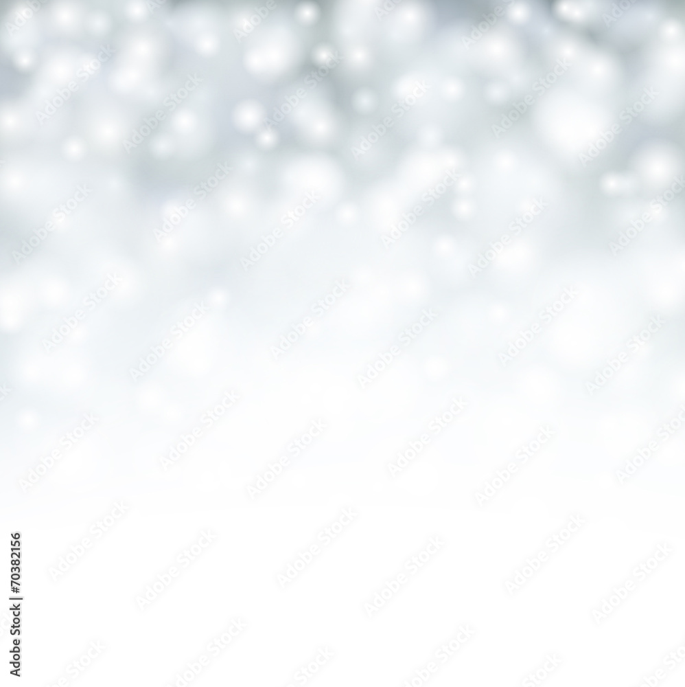 Silver christmas background.