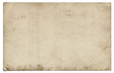 Old photo texture with stains and scratches
