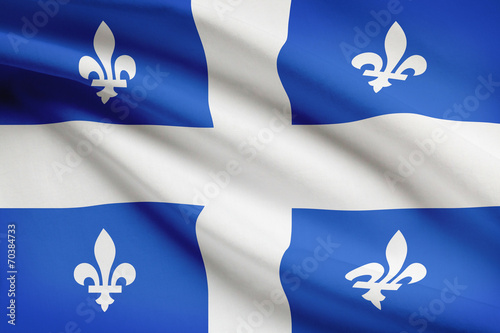 Canadian provinces flags series - Quebec
