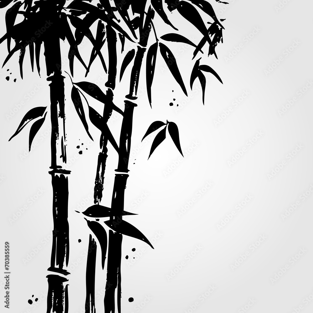 Fototapeta premium Bamboo in Chinese style.