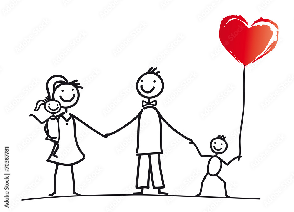 Junge Familie mit Herz, glückliche Eltern mit Kindern, Geschwister, Elternschaft, Verantwortung bei der Erziehung der Kinder, Muttertag, Bildung und Gesellschaft, Integration Junge Familie mit Herz, glückliche Eltern mit Kindern, Geschwister, Elternschaft, Verantwortung bei der Erziehung der Kinder, Muttertag, Bildung und Gesellschaft, Integration