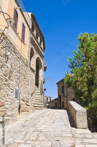 Alleyway. Guardia Perticara. Basilicata. Italy. photo