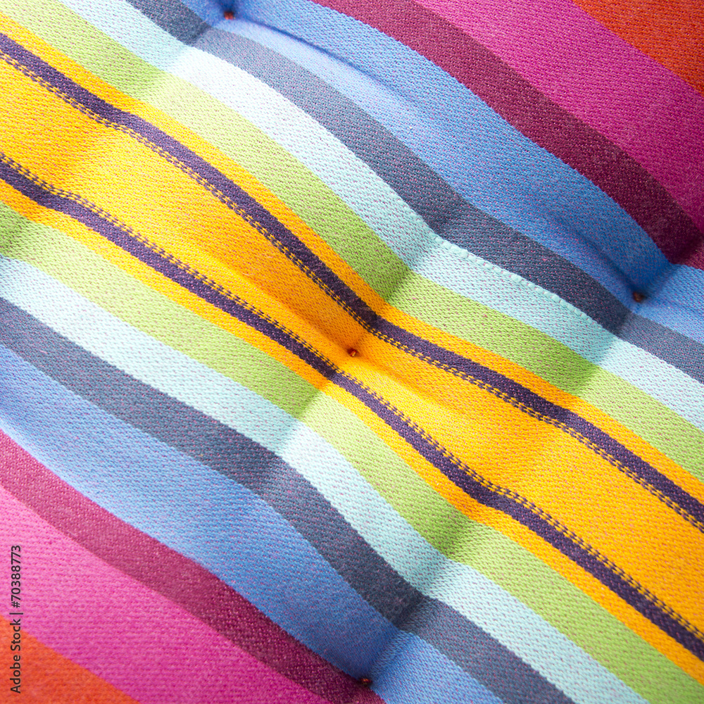 Mexican colorful striped texture cushion squared Mexican colorful striped texture cushion squared