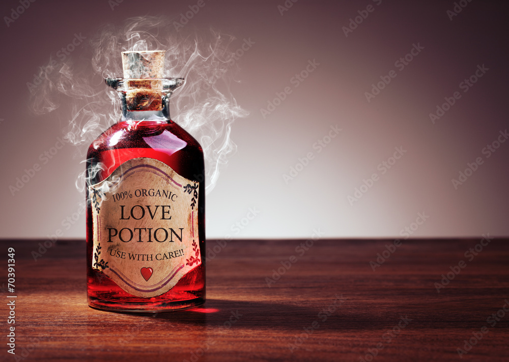 Love potion - obrazy, fototapety, plakaty 