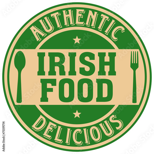 irish food label