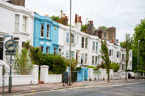 Town houses. Brighton, England