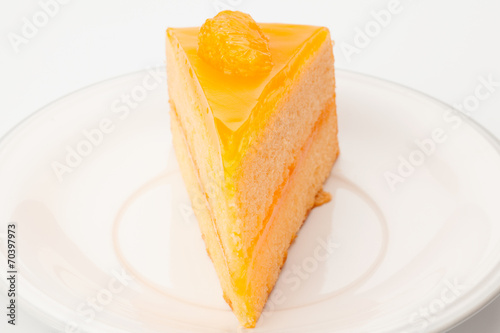 orange sheet cake