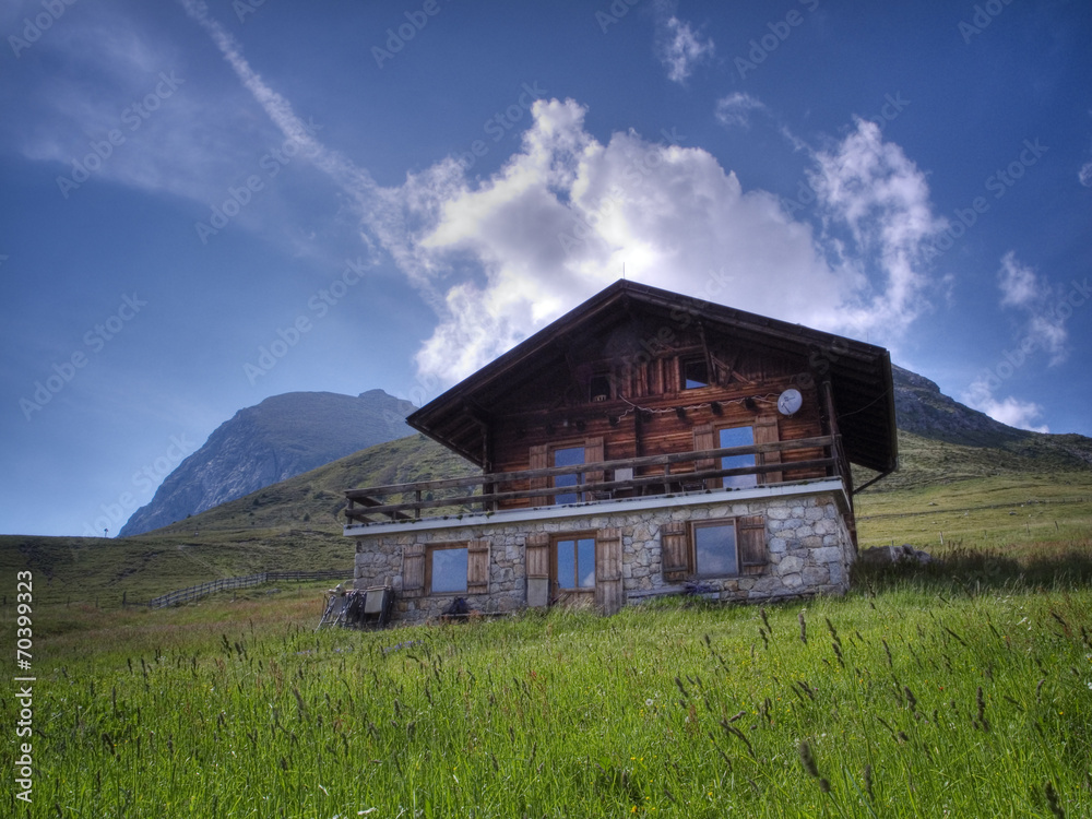 hut in the mountains hut in the mountains