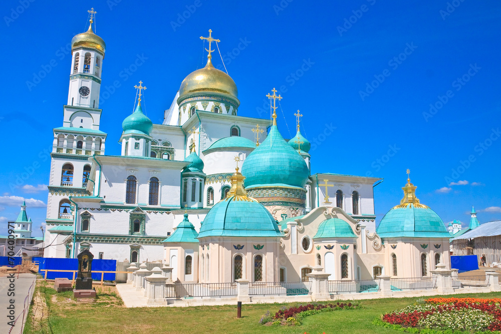 Great monasteries of Russia. New Jerusalem monastery, Istra.