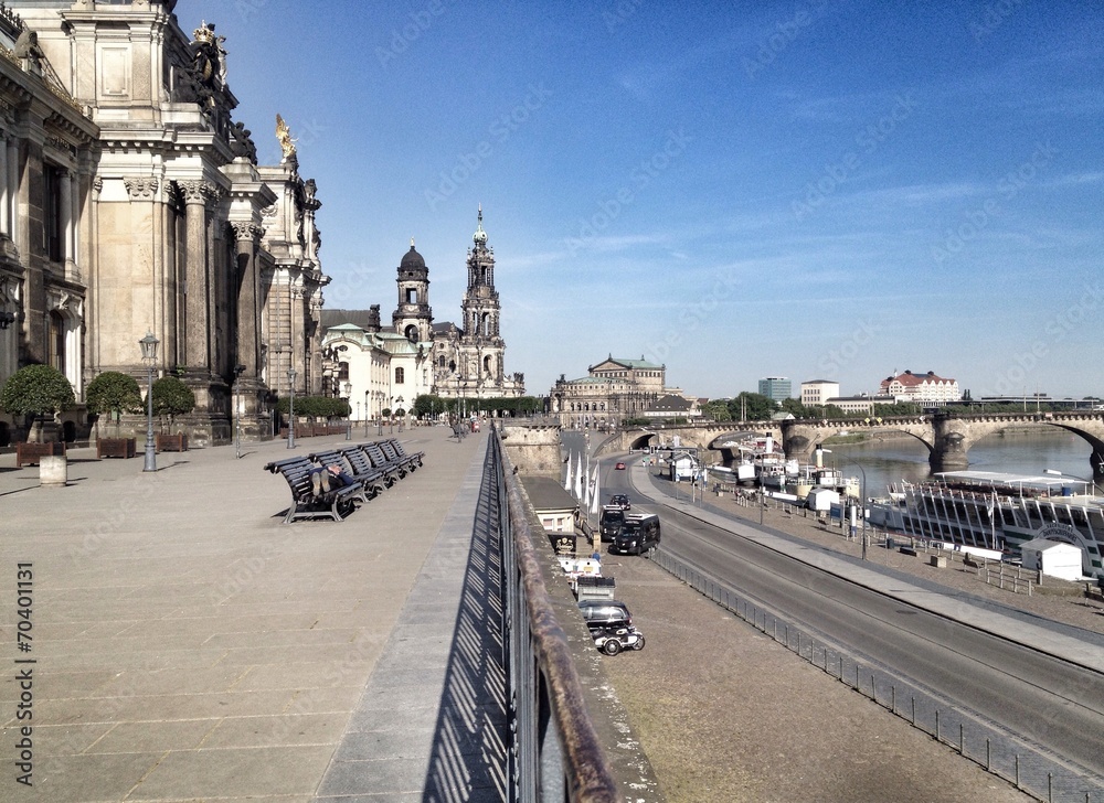 Brühlsche Terrasse in Dresden