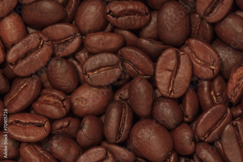 Hintergrund - Kaffeebohnen photo