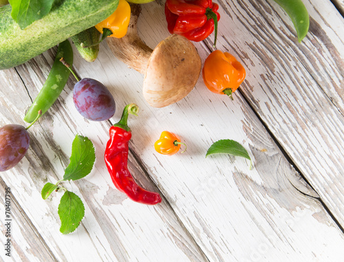 Healthy organic vegetable o...