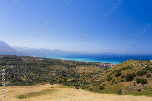 Panorama della costa Palermitana