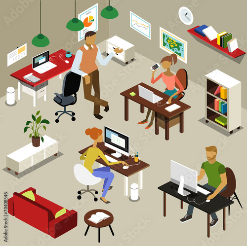 Isometric Office photo