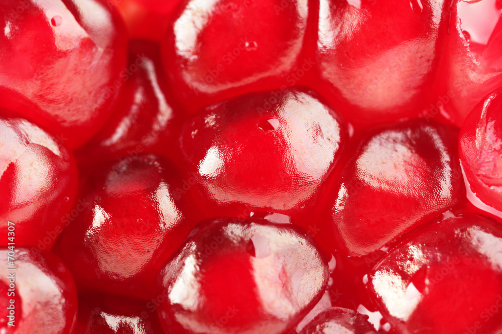 Pomegranate close-up