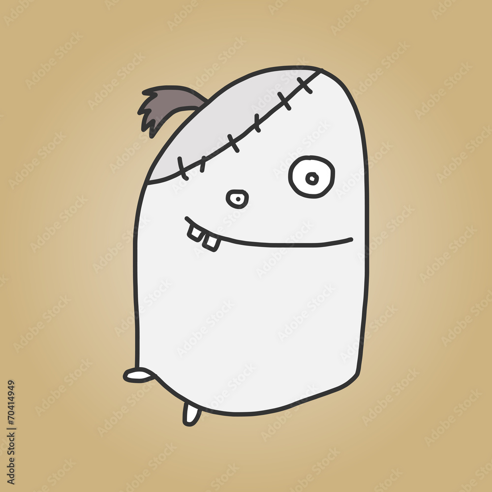 vector sketch halloween character vector sketch halloween character