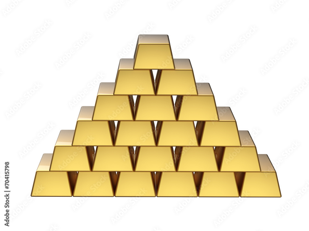 金の延べ棒 金の延べ棒