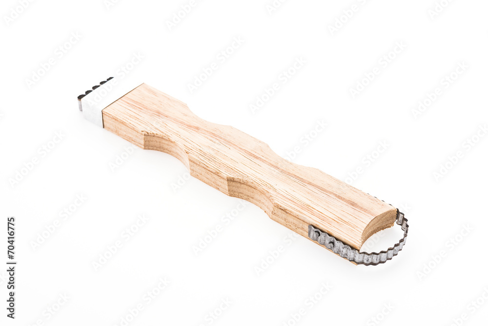Coconut grater isolated on white background Coconut grater isolated on white background