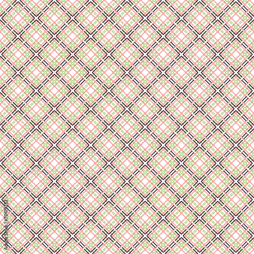 Seamless mesh pattern over white