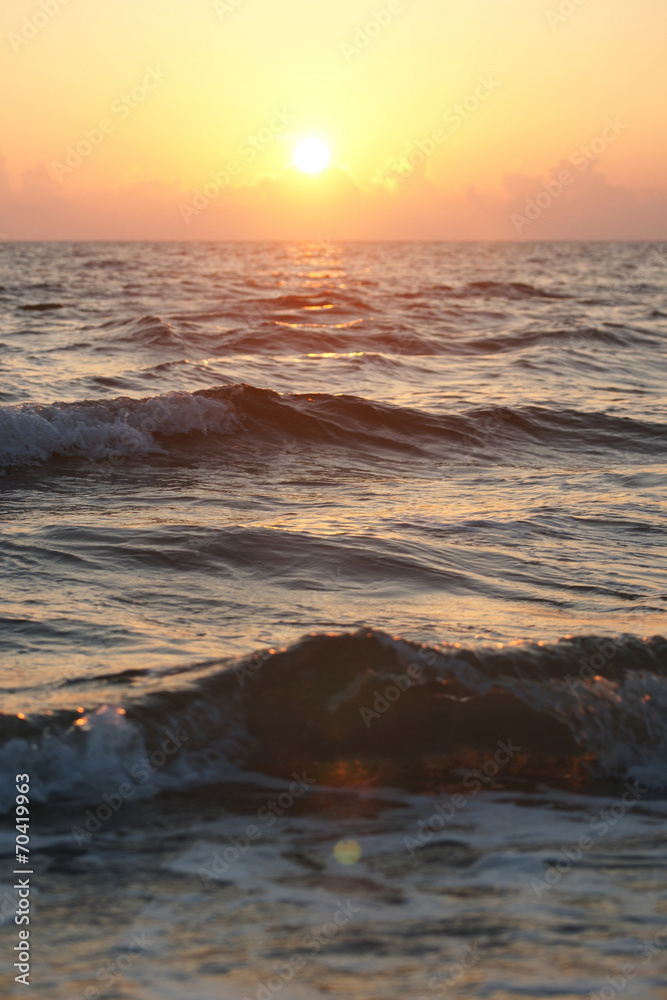 Восход солнца на Чёрном море