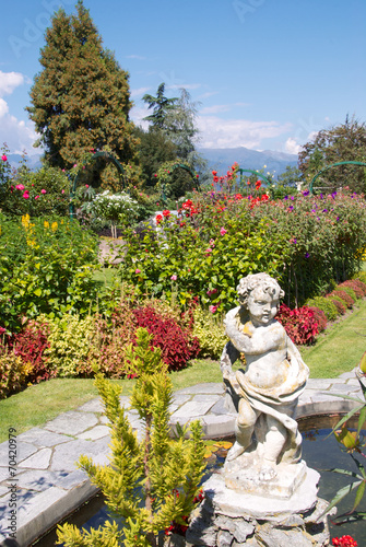 Statue in a nice garden