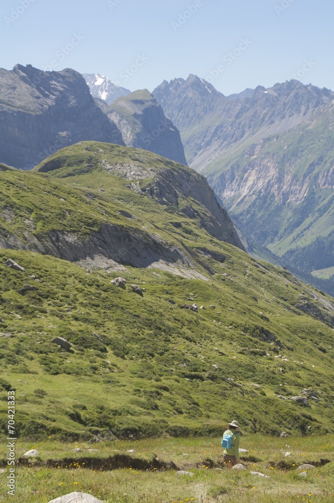 la montagne en été