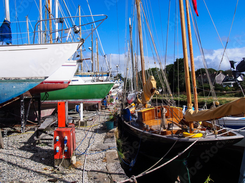 Fischkutter in Gweek, Cornwall photo