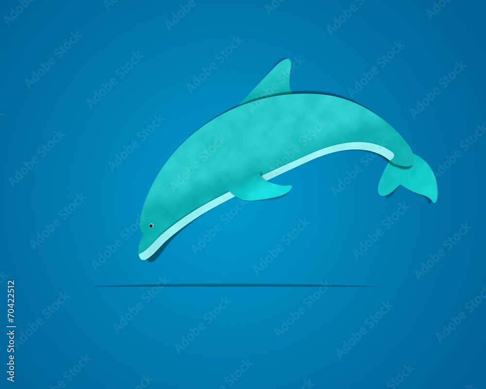 Fototapeta premium Dolphin Jumping