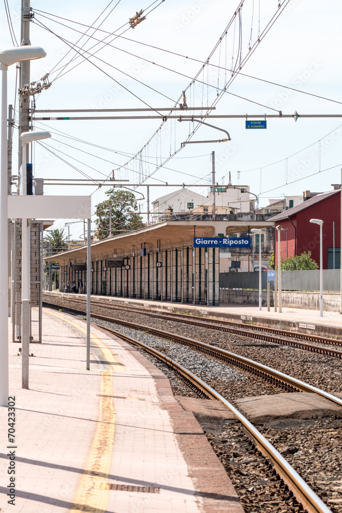 Obraz premium Train Station