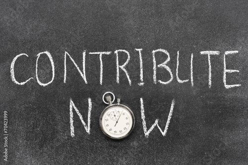 Принти на полотні contribute now