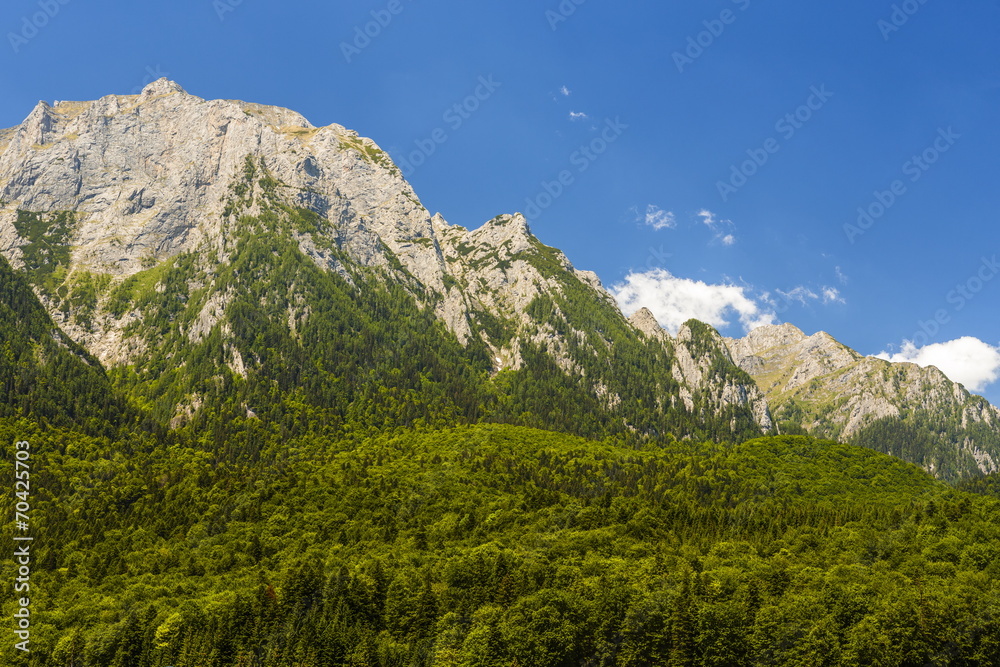 Mountain landscape, Bucegi massif, Romania