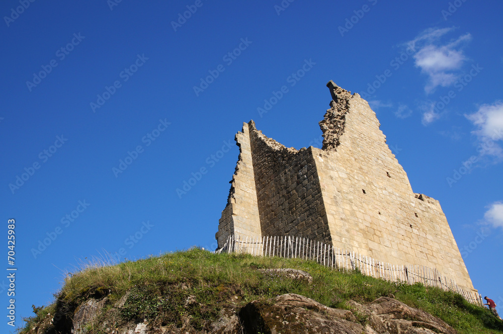 ruines du château de Crozant