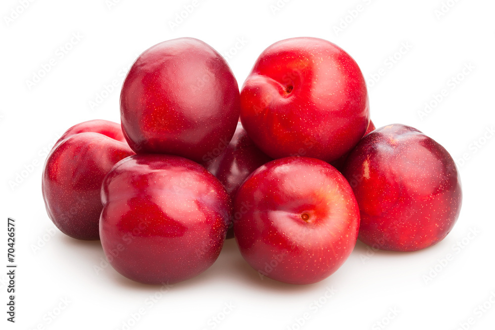 red plums red plums