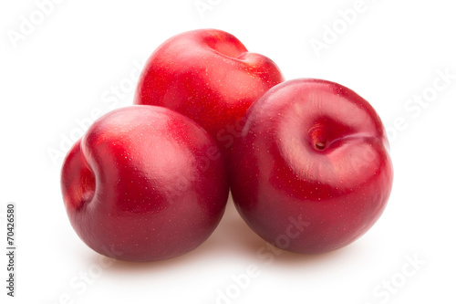 red plums photo
