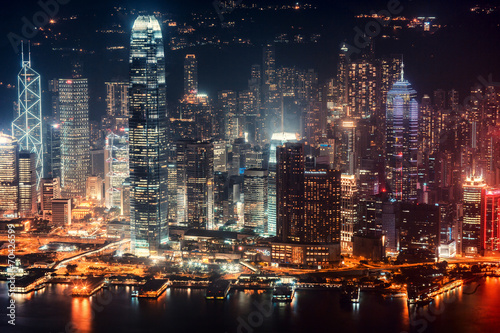 night in hong kong