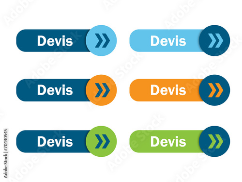 Bouton Web DEVIS (prix tarifs services vente en ligne)
