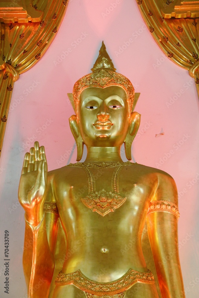 Thai buddha golden