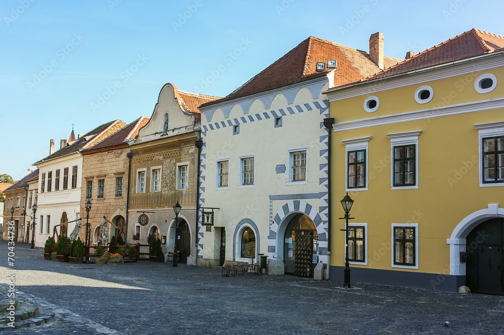 Street in Koszeg, Hungary