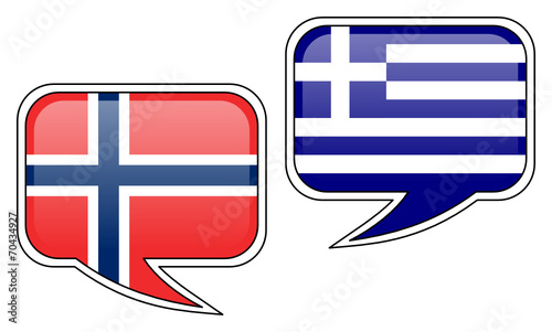 Norwegian-Greek Conversation