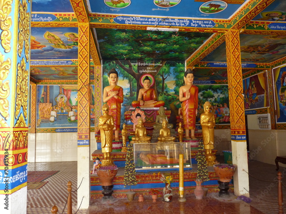 Temple cambodgien