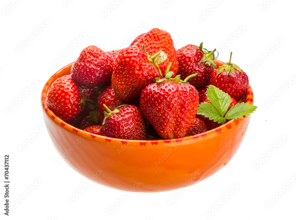 Strawberry in the bowl Strawberry in the bowl
