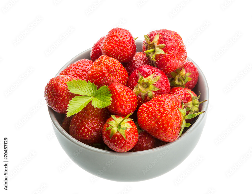 Strawberry in the bowl Strawberry in the bowl