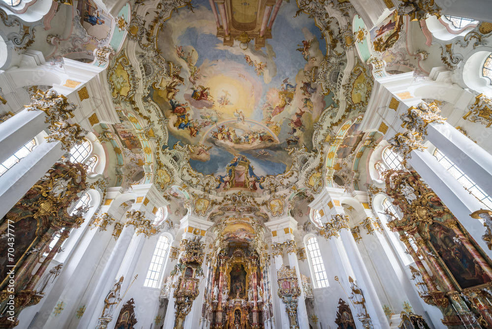 ドイツ ヴィース教会 Wieskirche Germany
