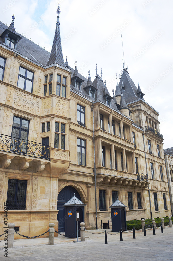 Fototapeta premium Sommerresidenz Grossherzog Luxemburg