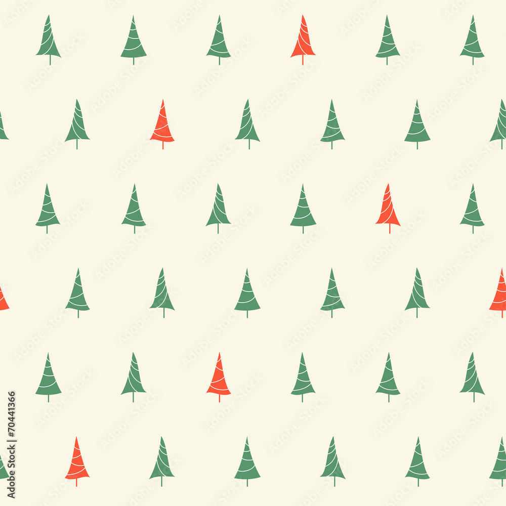 Seamless pattern with Christmas tree for winter holidays design Seamless pattern with Christmas tree for winter holidays design