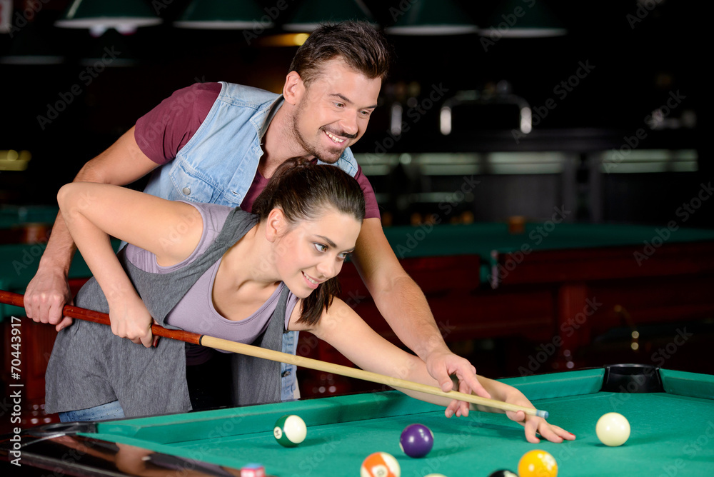 Fototapeta premium Snooker