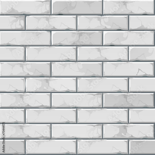 Vector Brick Wall Background Texture Pattern