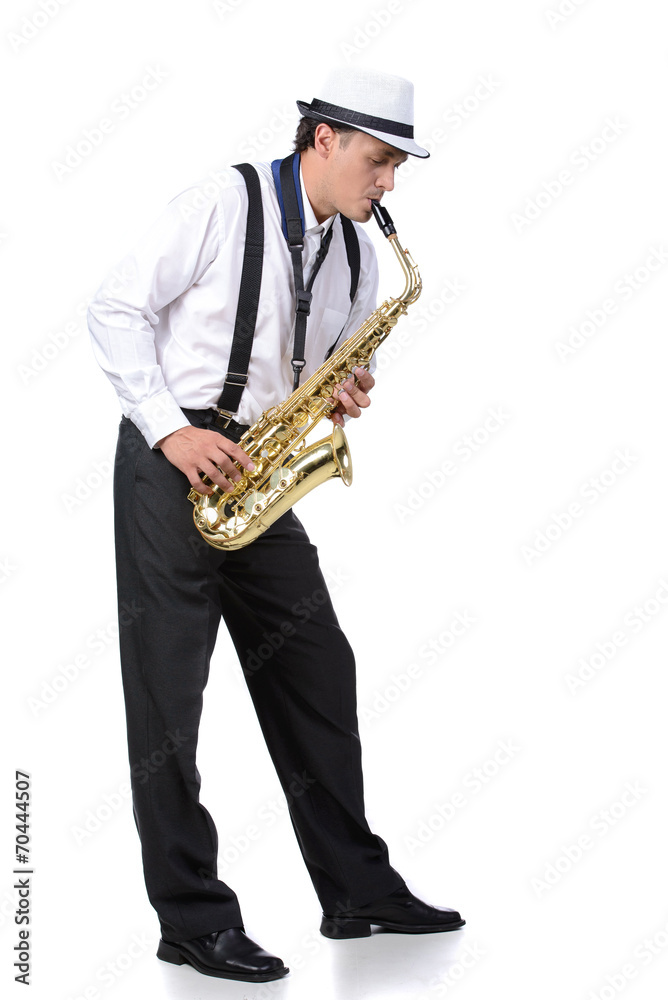 Saxophone player